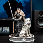 Zdjęcie produktu Gra o Tron - Jon Snow z wilkorem Diorama