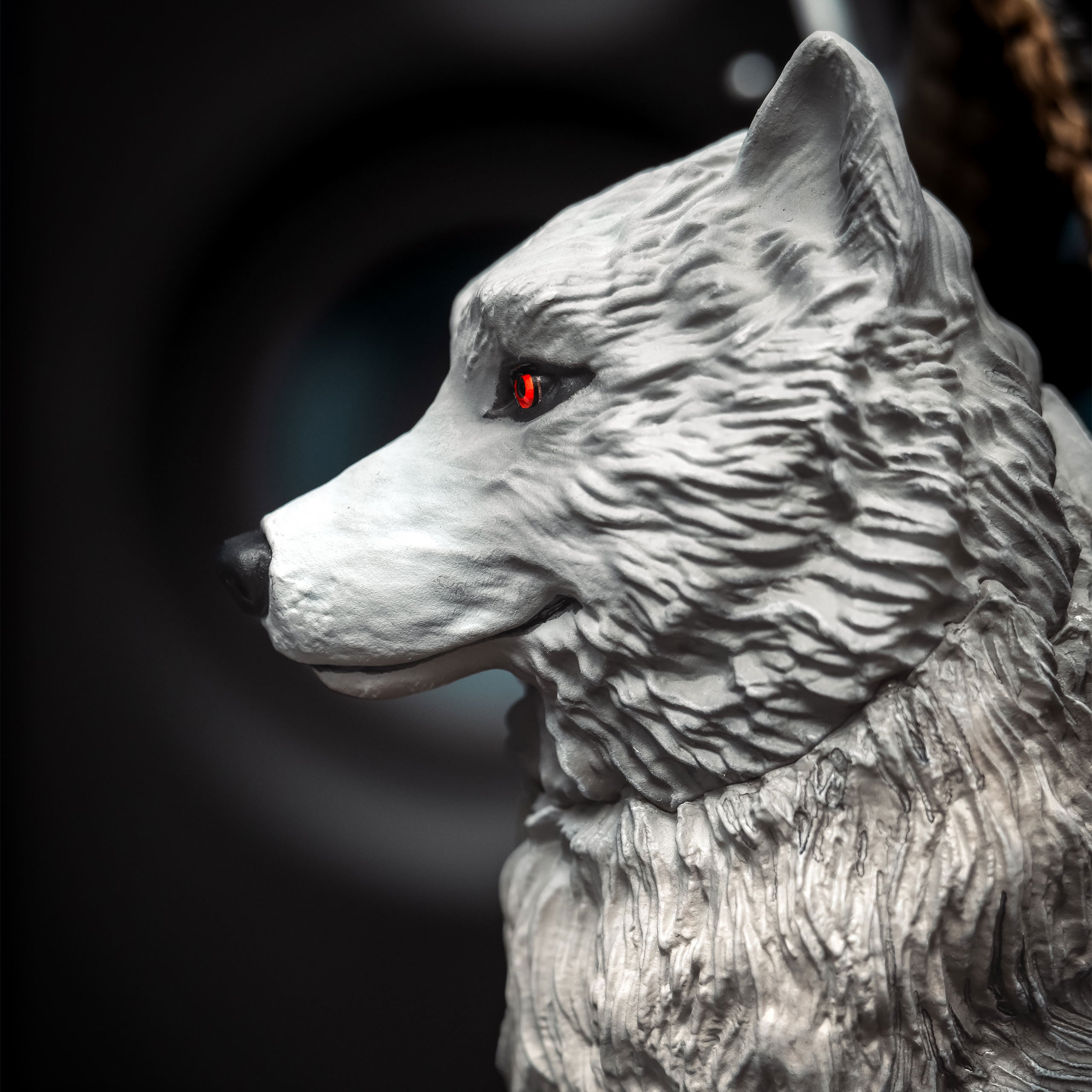 Zdjęcie produktu Gra o Tron - Jon Snow z wilkorem Diorama