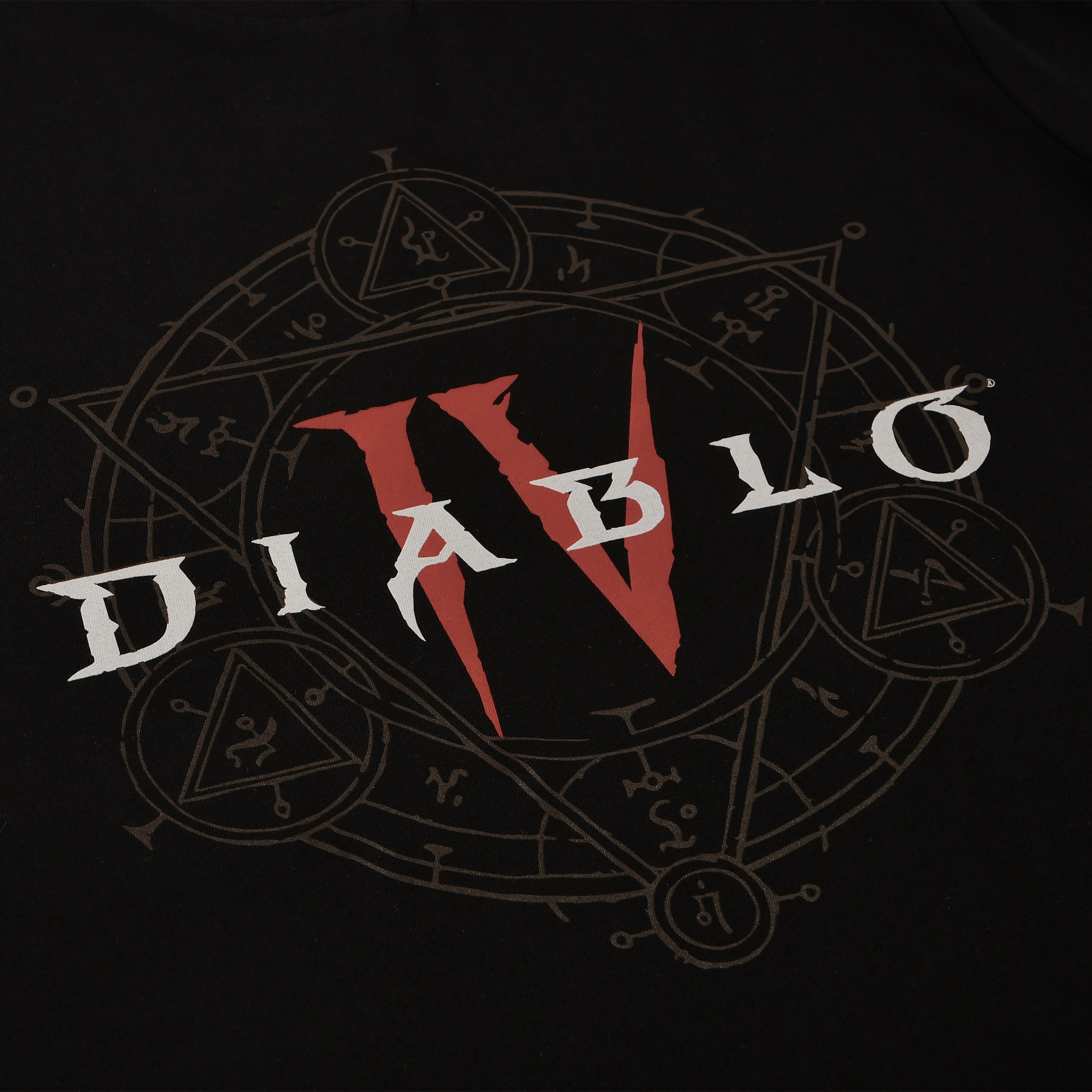 Zdjęcie produktu Diablo IV - Koszulka z logo heksagramu czarna