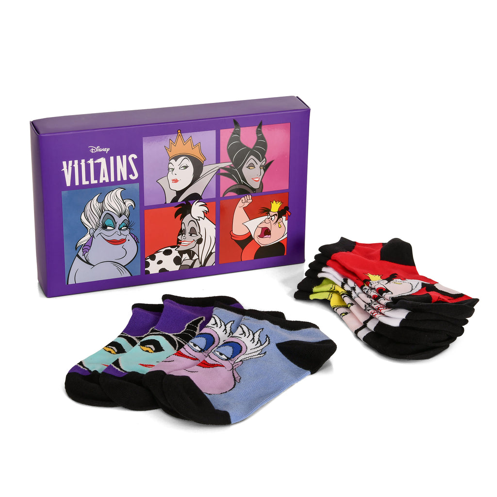 Zdjęcie produktu Disney - Villains Bad Girls Sneaker Skarpetki Zestaw 5 Par