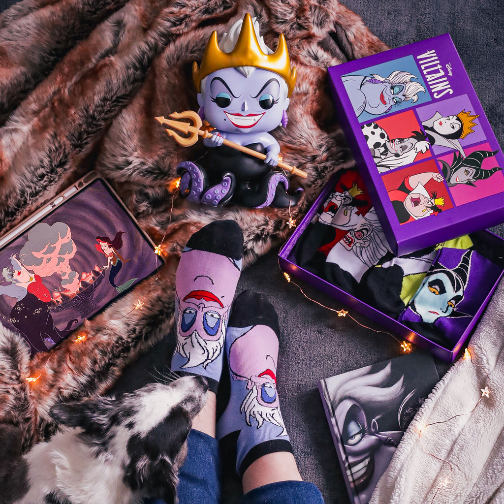 Zdjęcie produktu Disney - Villains Bad Girls Sneaker Skarpetki Zestaw 5 Par