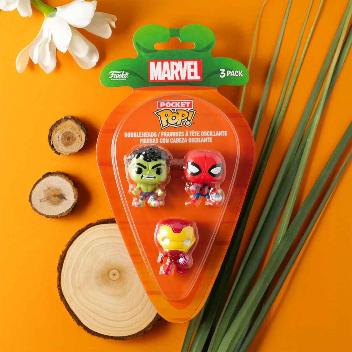 Zdjęcie produktu Marvel Funko Pocket Pop Zestaw 3 Figurek Edycja Wielkanocna