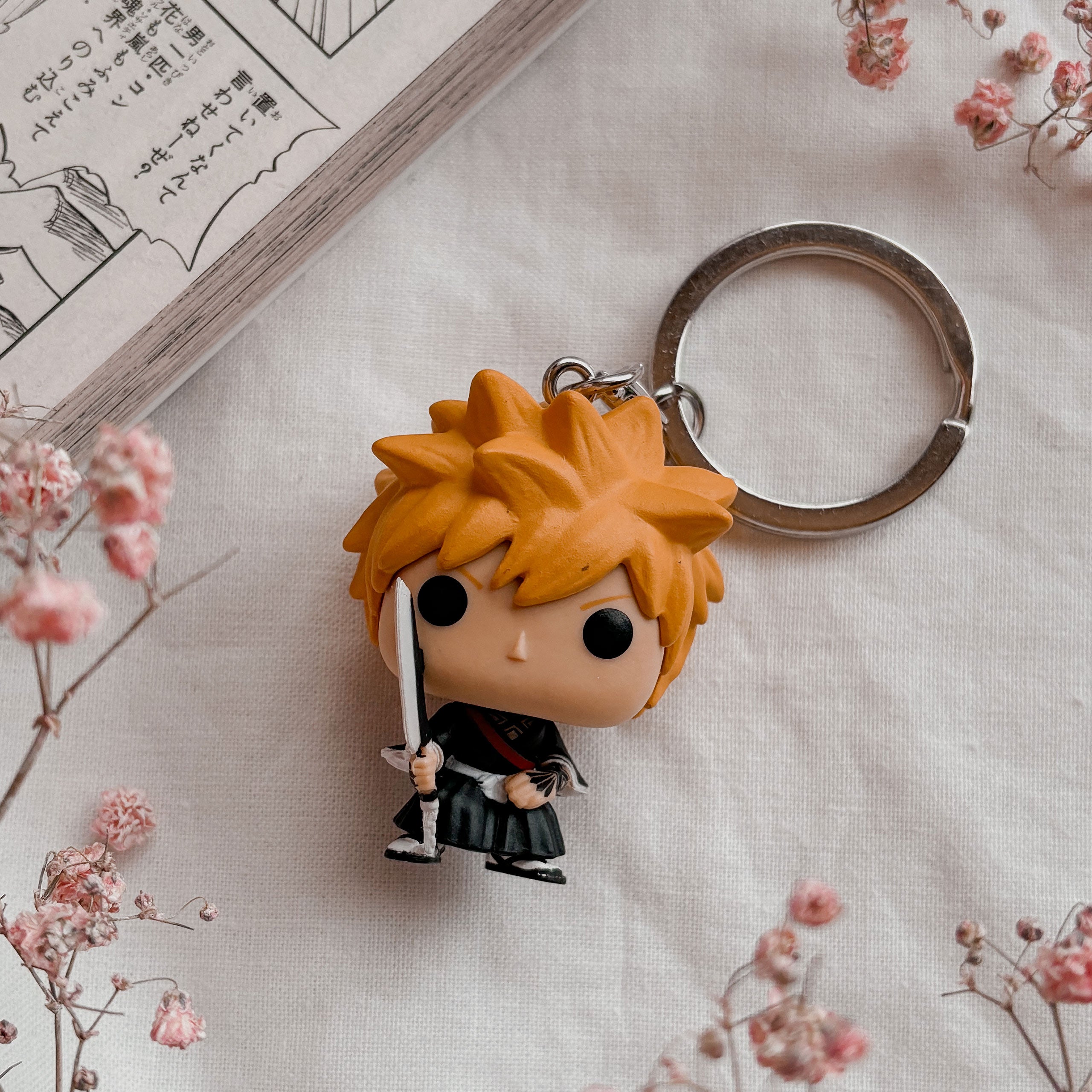 Zdjęcie produktu Bleach - Ichigo Kurosaki Funko Pop brelok do kluczy