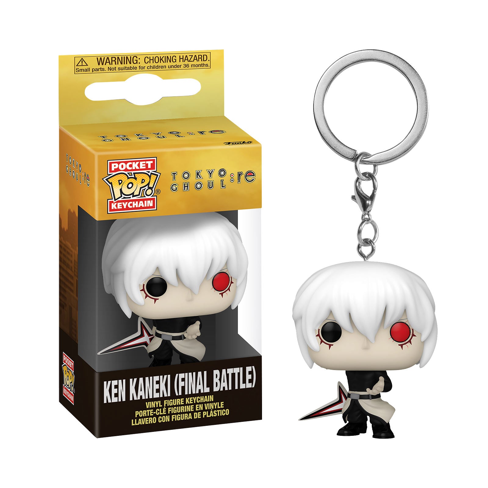 Zdjęcie produktu Tokyo Ghoul:re - Ken Kaneki (Final Battle) Funko Pop brelok