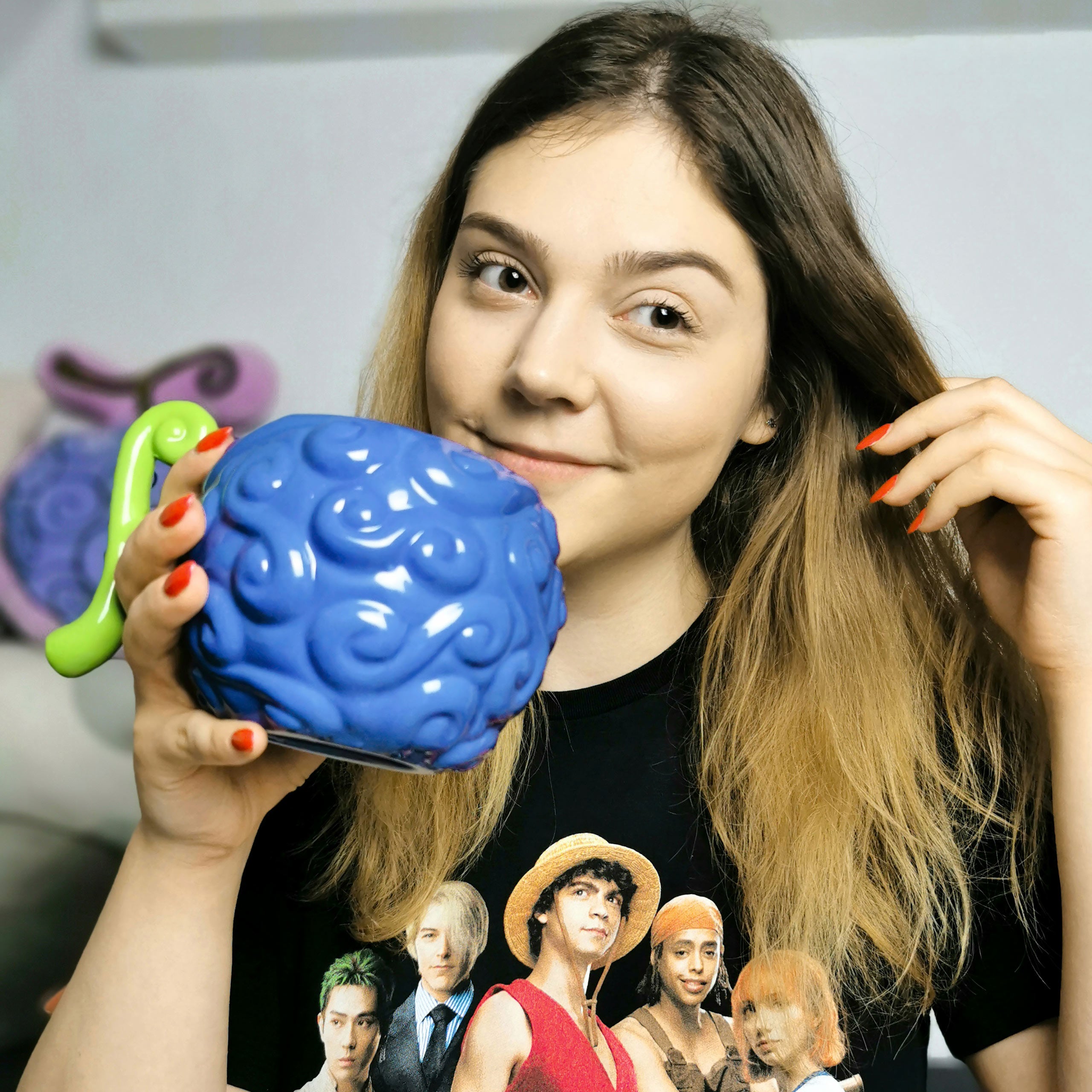 Zdjęcie produktu One Piece Netflix - Gomu Gomu 3D Kubek