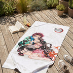 Zdjęcie produktu Demon Slayer - Ręcznik kąpielowy Nezuko i Tanjiro Kamado