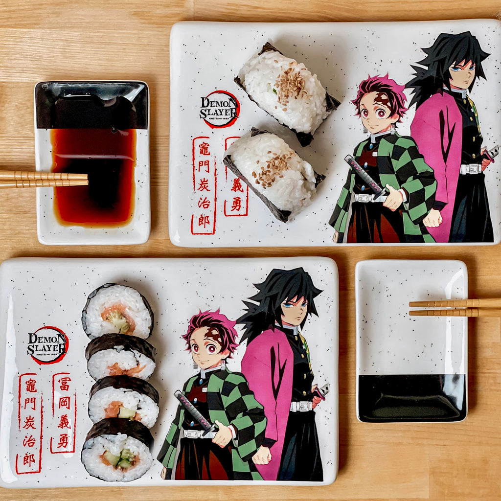 Zdjęcie produktu Demon Slayer - Tanjiro & Giyu Zestaw do Sushi