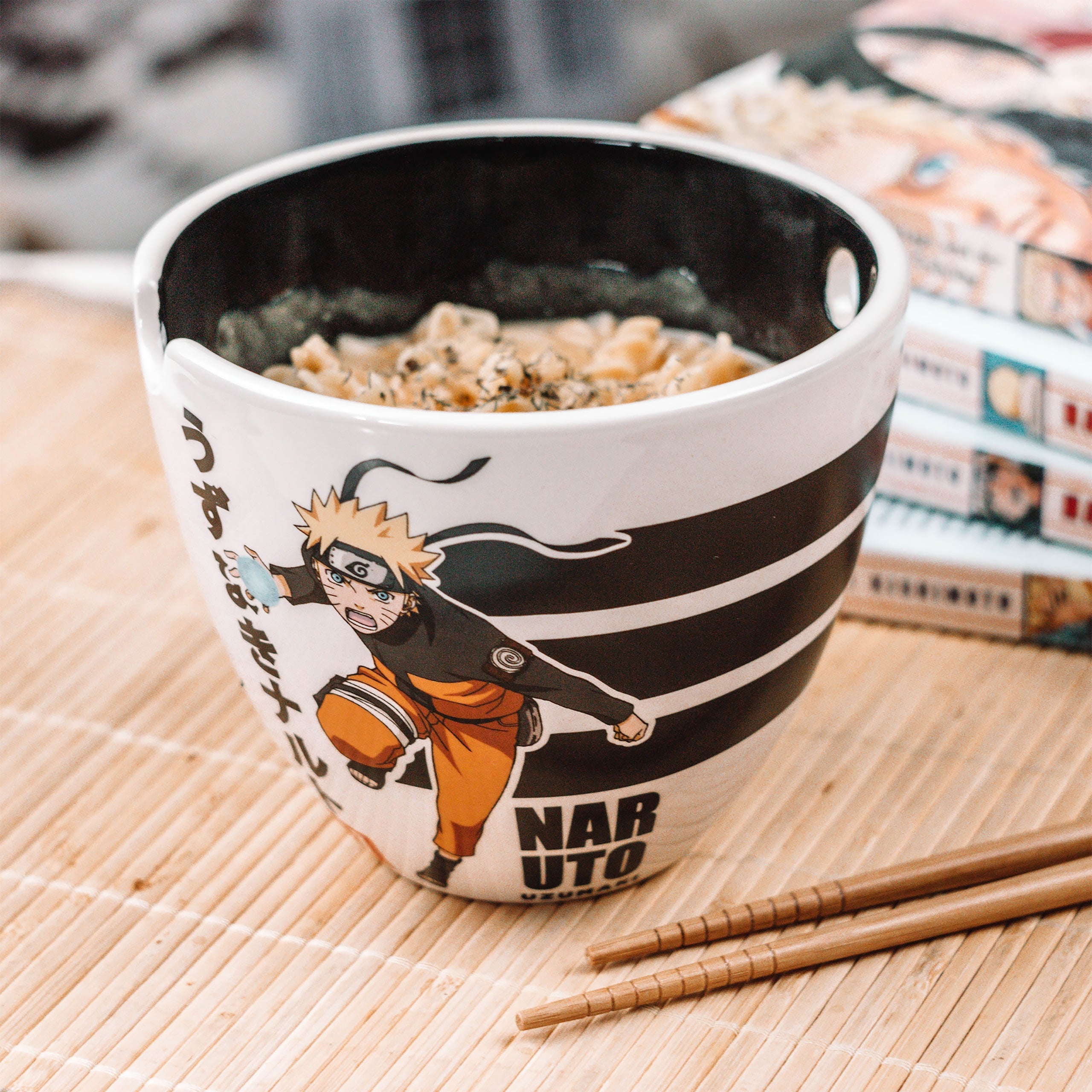 Zdjęcie produktu Naruto - Uzumaki Naruto miska na ramen z pałeczkami