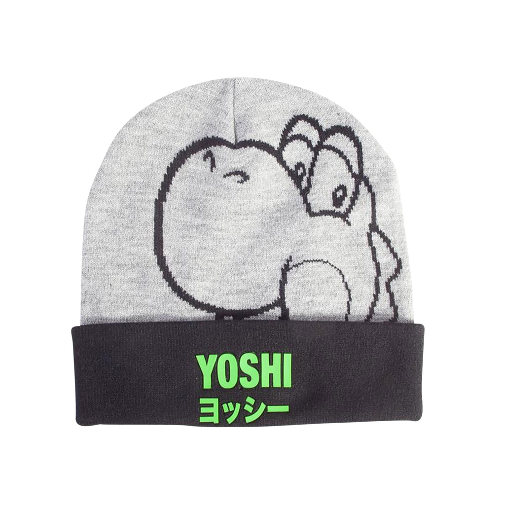 Product image Super Mario - Yoshi Japanese Beanie black-grey