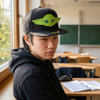 Zdjęcie produktu Czapka Snapback Grogu czarna - Star Wars The Mandalorian