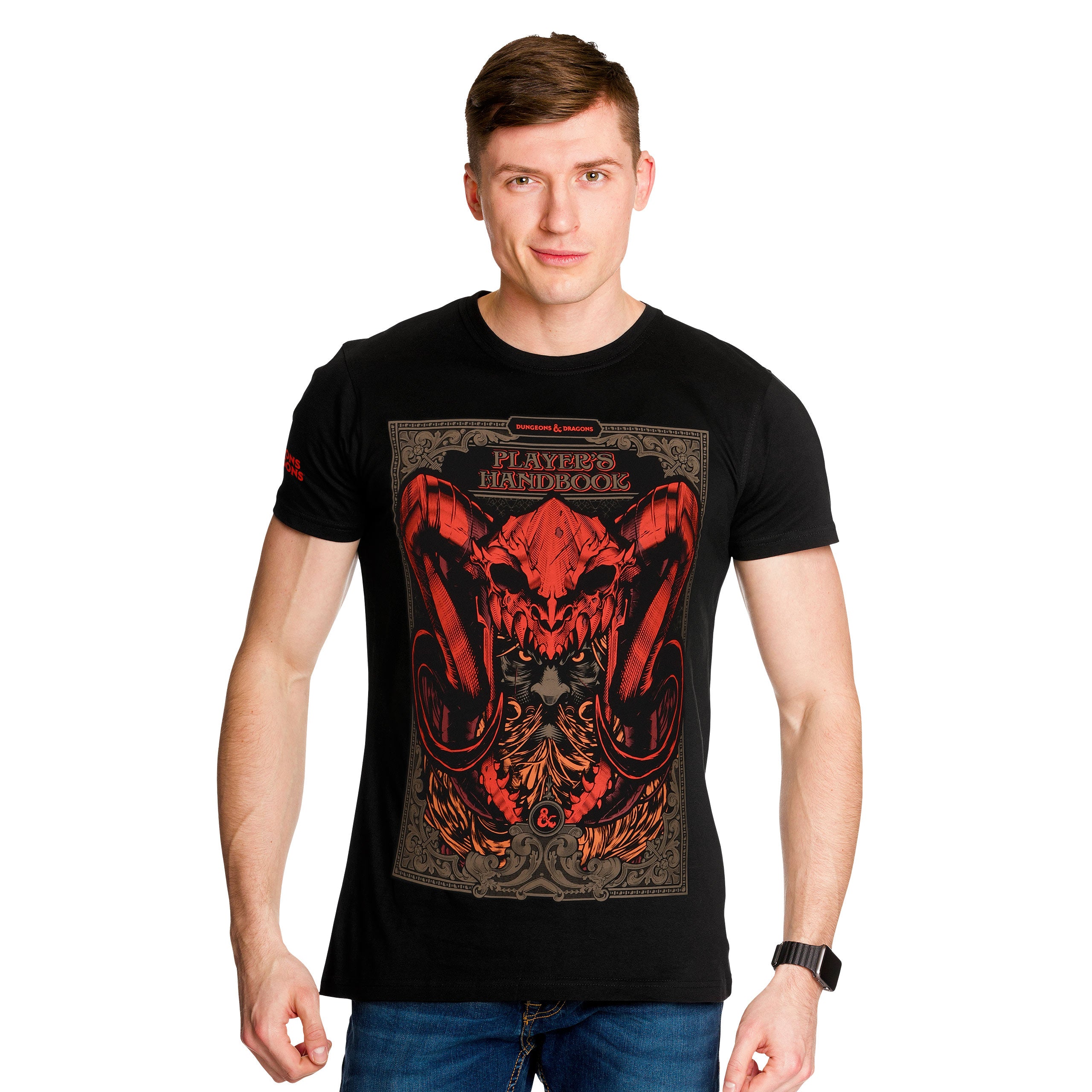 Zdjęcie produktu Dungeons & Dragons - Players Handbook T-Shirt czarne
