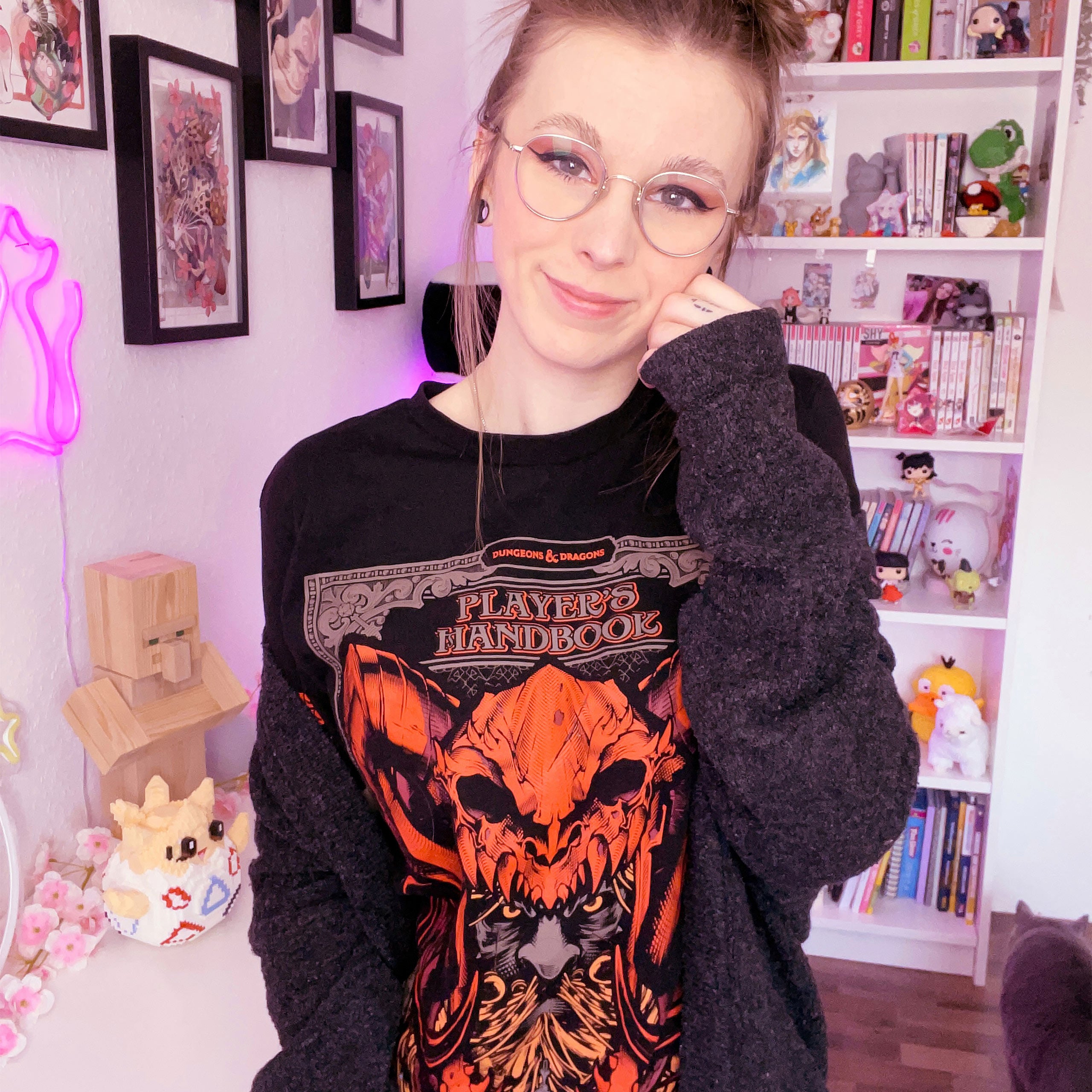 Zdjęcie produktu Dungeons & Dragons - Players Handbook T-Shirt czarne