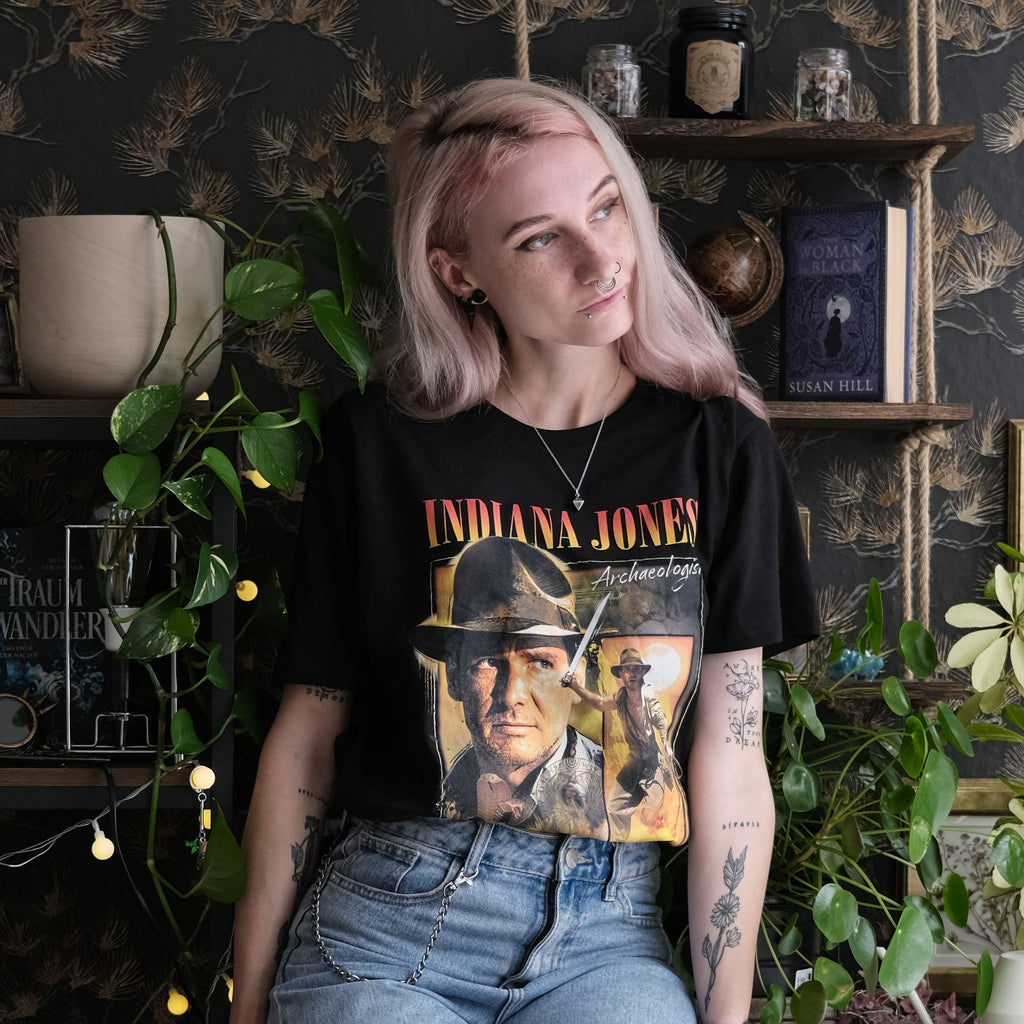 Zdjęcie produktu Indiana Jones - Homage T-Shirt czarne
