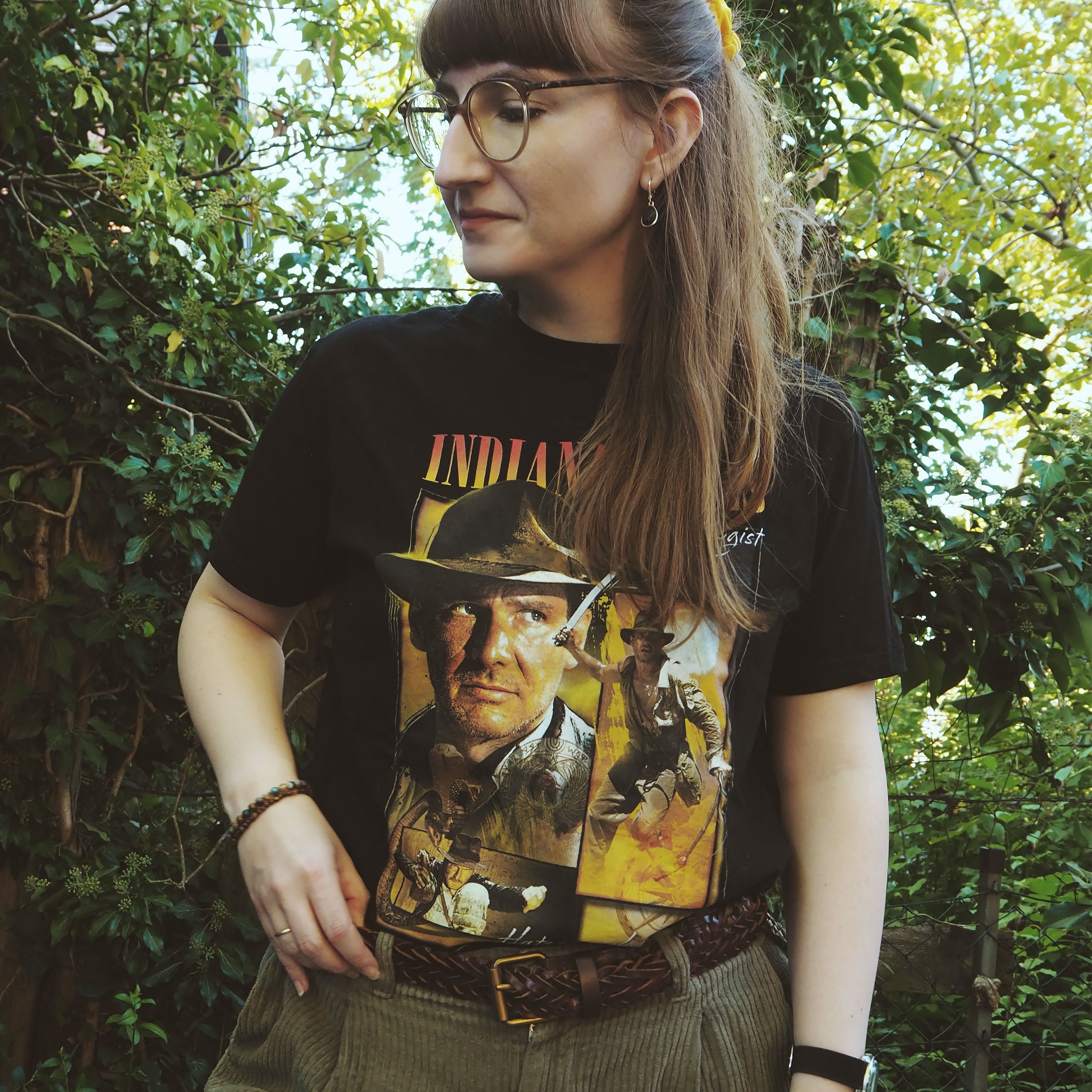 Zdjęcie produktu Indiana Jones - Homage T-Shirt czarne