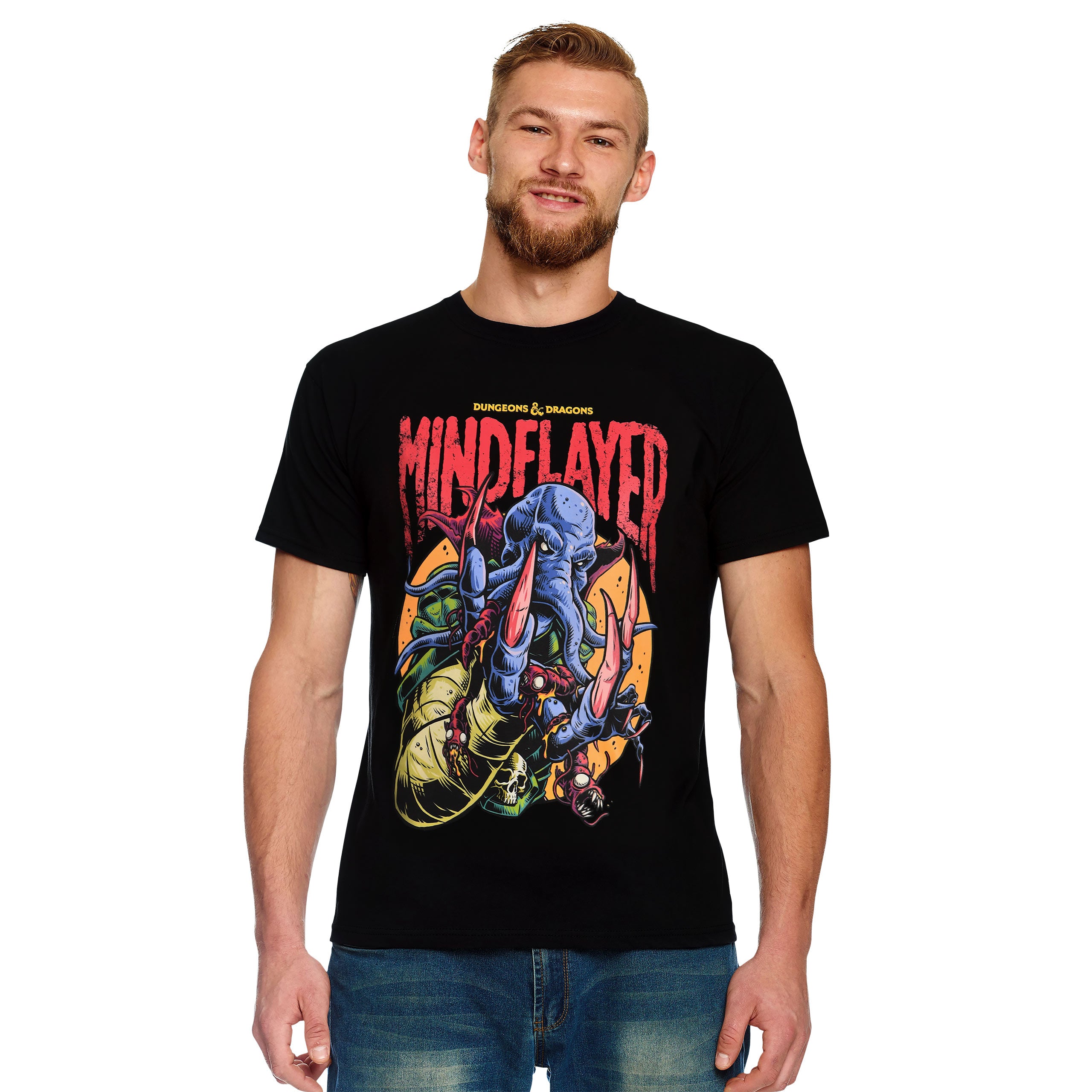Zdjęcie produktu Dungeons & Dragons - Mindflayer T-Shirt czarne