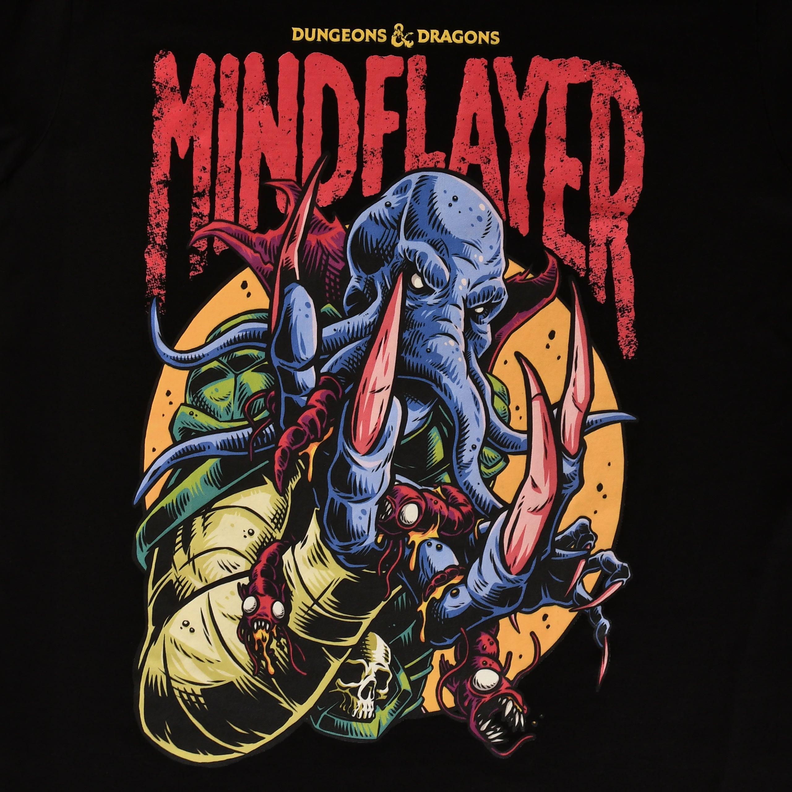 Zdjęcie produktu Dungeons & Dragons - Mindflayer T-Shirt czarne