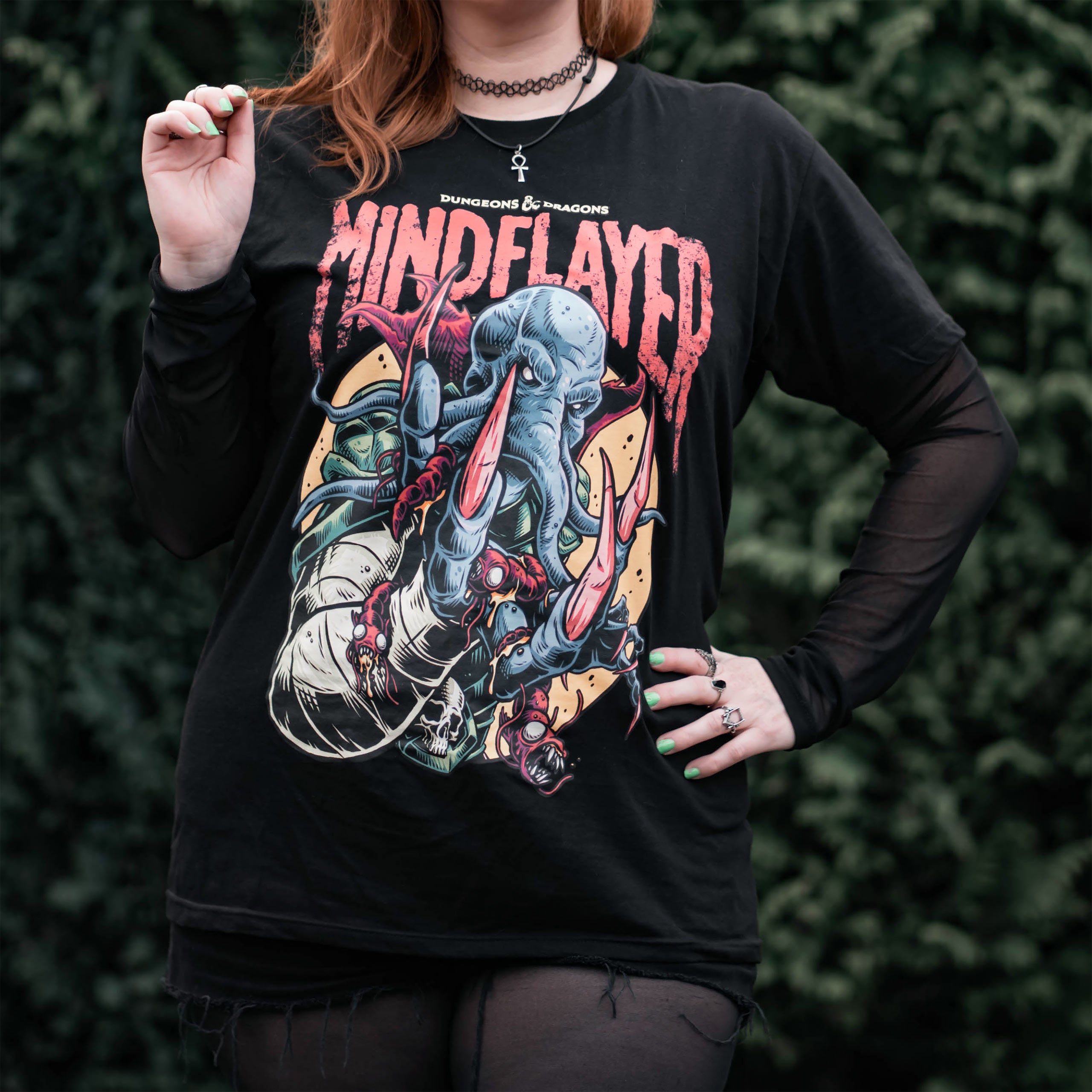 Zdjęcie produktu Dungeons & Dragons - Mindflayer T-Shirt czarne