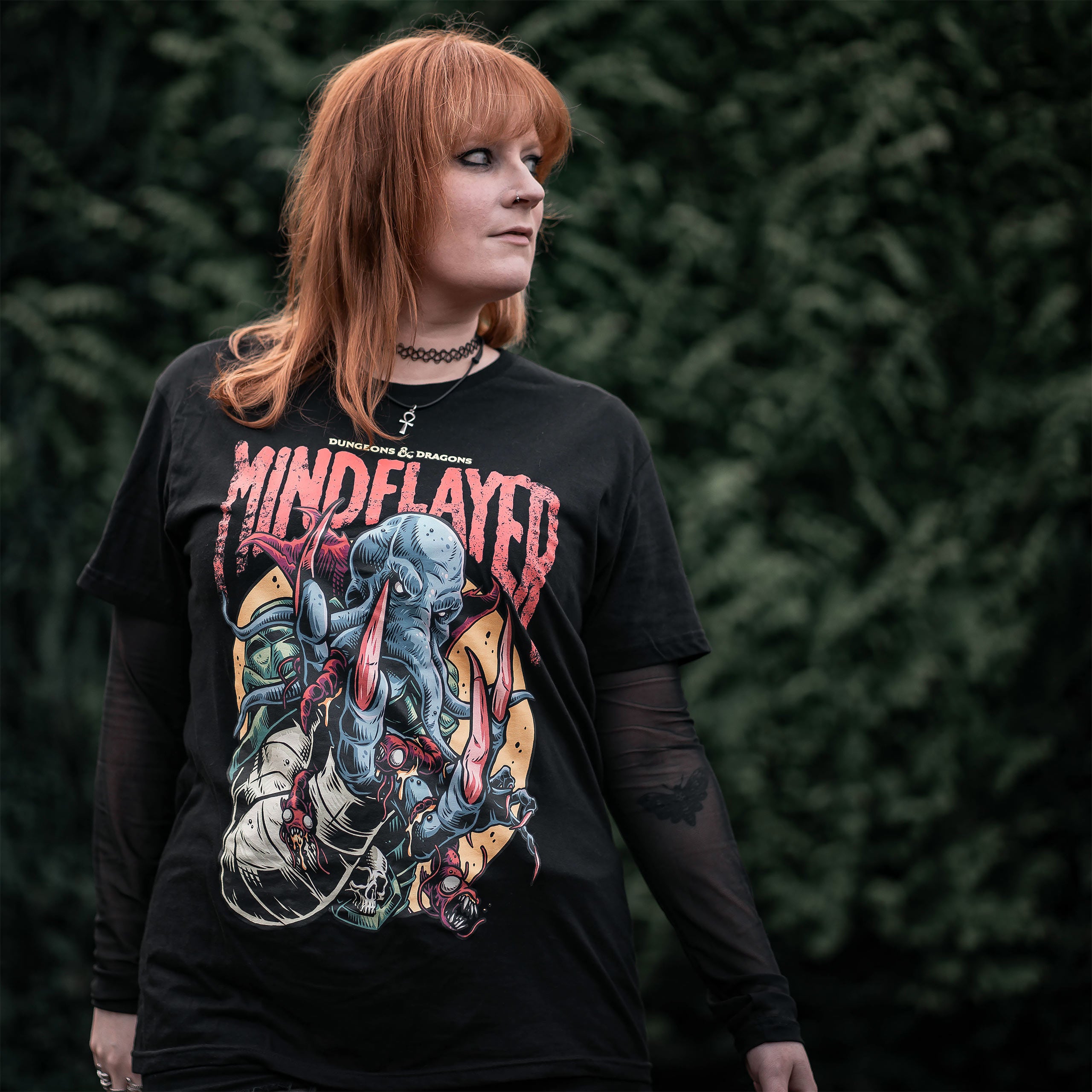 Zdjęcie produktu Dungeons & Dragons - Mindflayer T-Shirt czarne