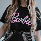 Product image Barbie - Melted Logo T-Shirt black