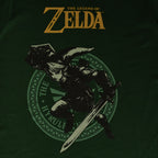 Zdjęcie produktu Zelda - Link Pose T-Shirt zielony