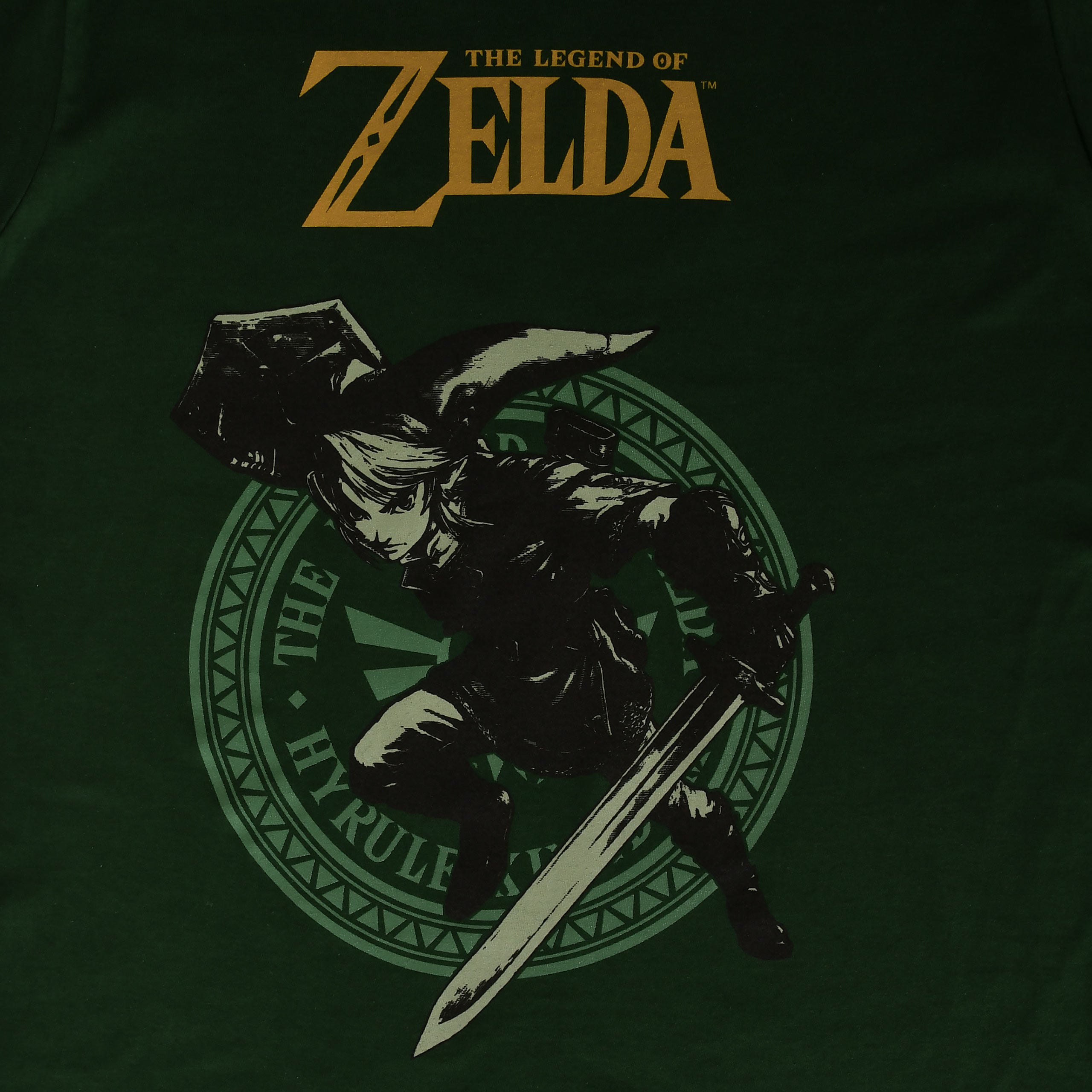 Zdjęcie produktu Zelda - Link Pose T-Shirt zielony