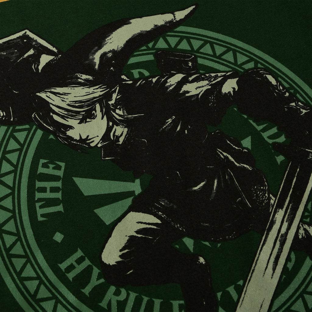 Zdjęcie produktu Zelda - Link Pose T-Shirt zielony