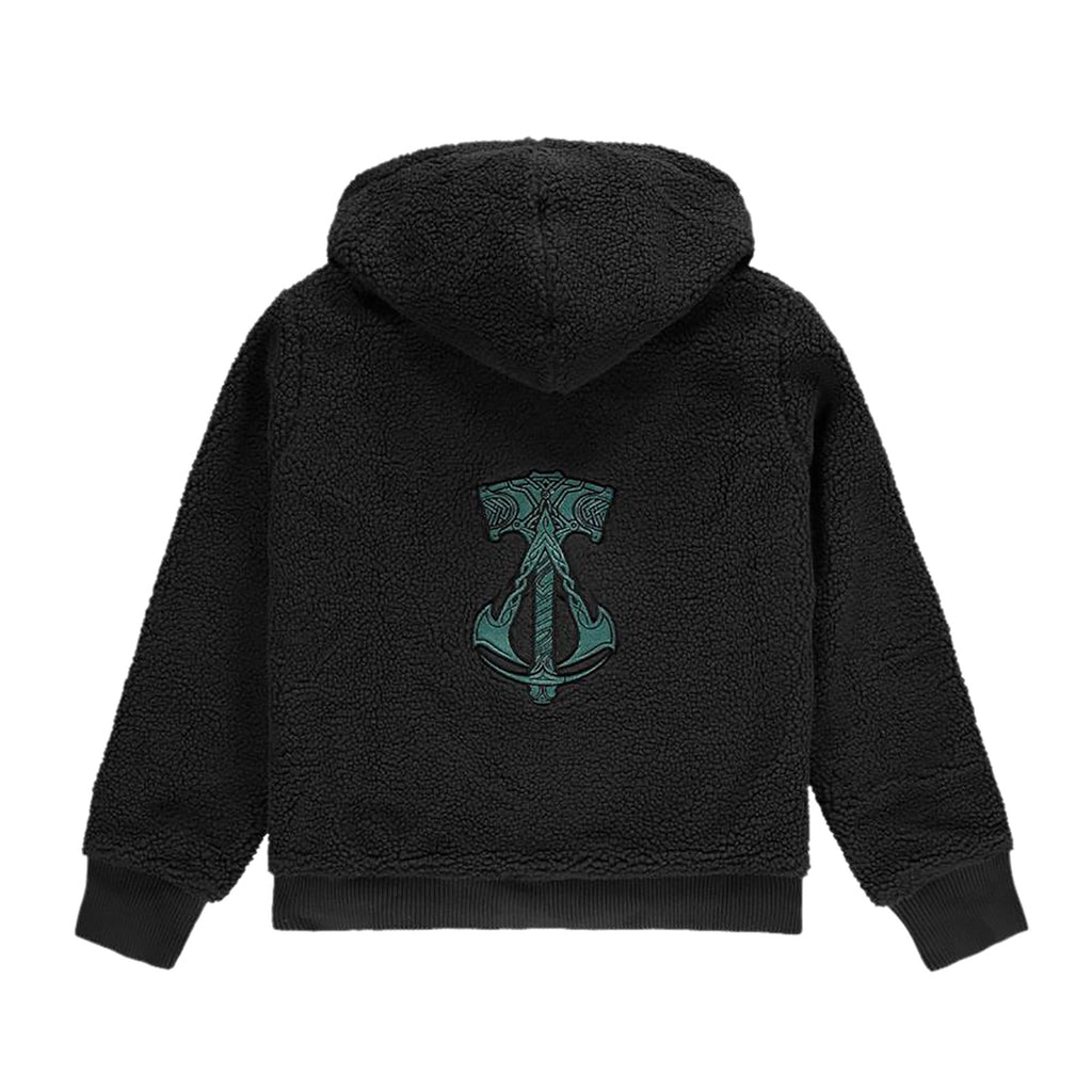 Zdjęcie produktu Assassins Creed - Valhalla bluza z kapturem Teddy czarna