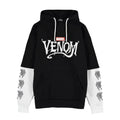 Zdjęcie produktu Venom - Logo Bluza z kapturem czarno-biała