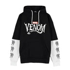 Zdjęcie produktu Venom - Logo Bluza z kapturem czarno-biała