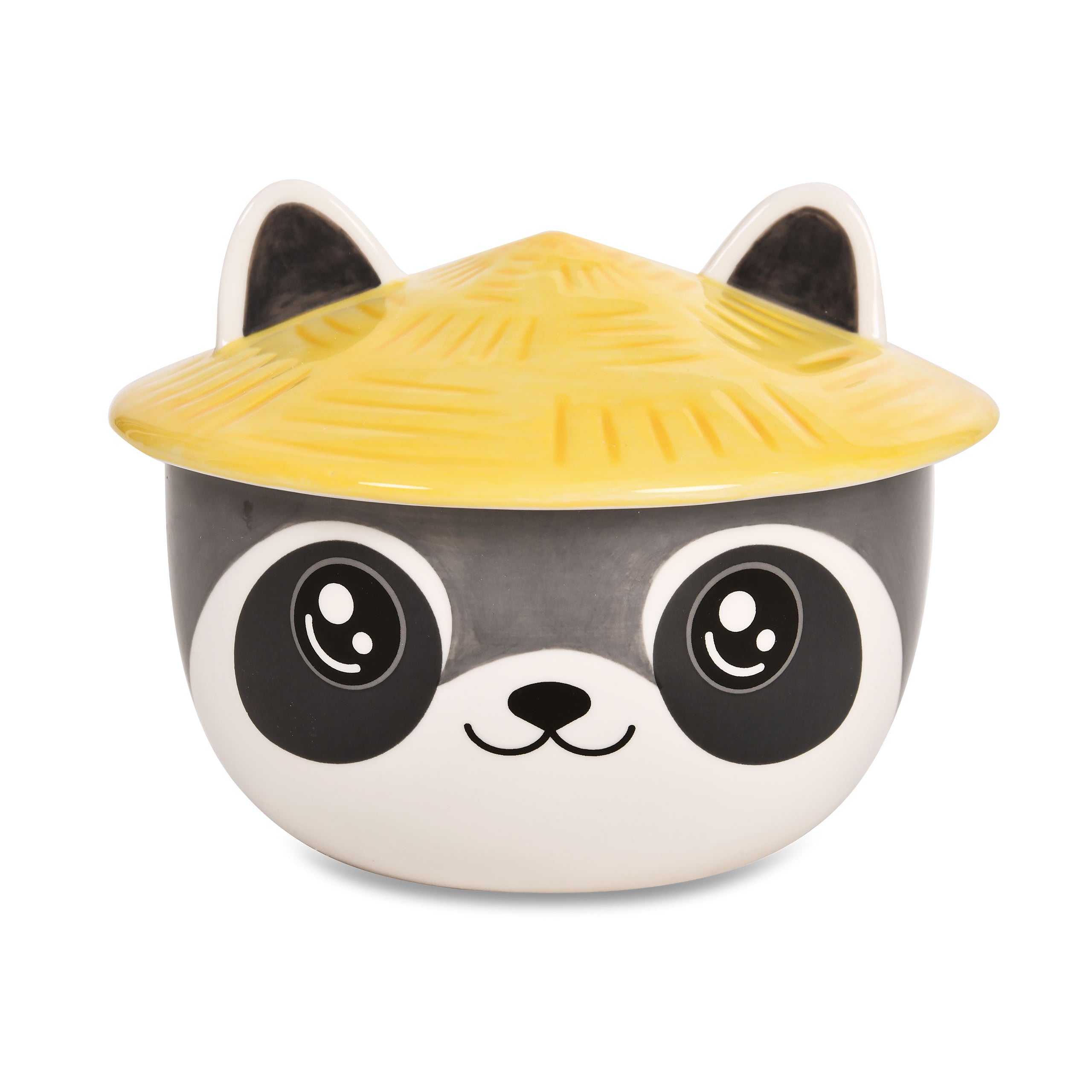 Zdjęcie produktu Miska Szop Kawaii z pokrywką dla fanów anime