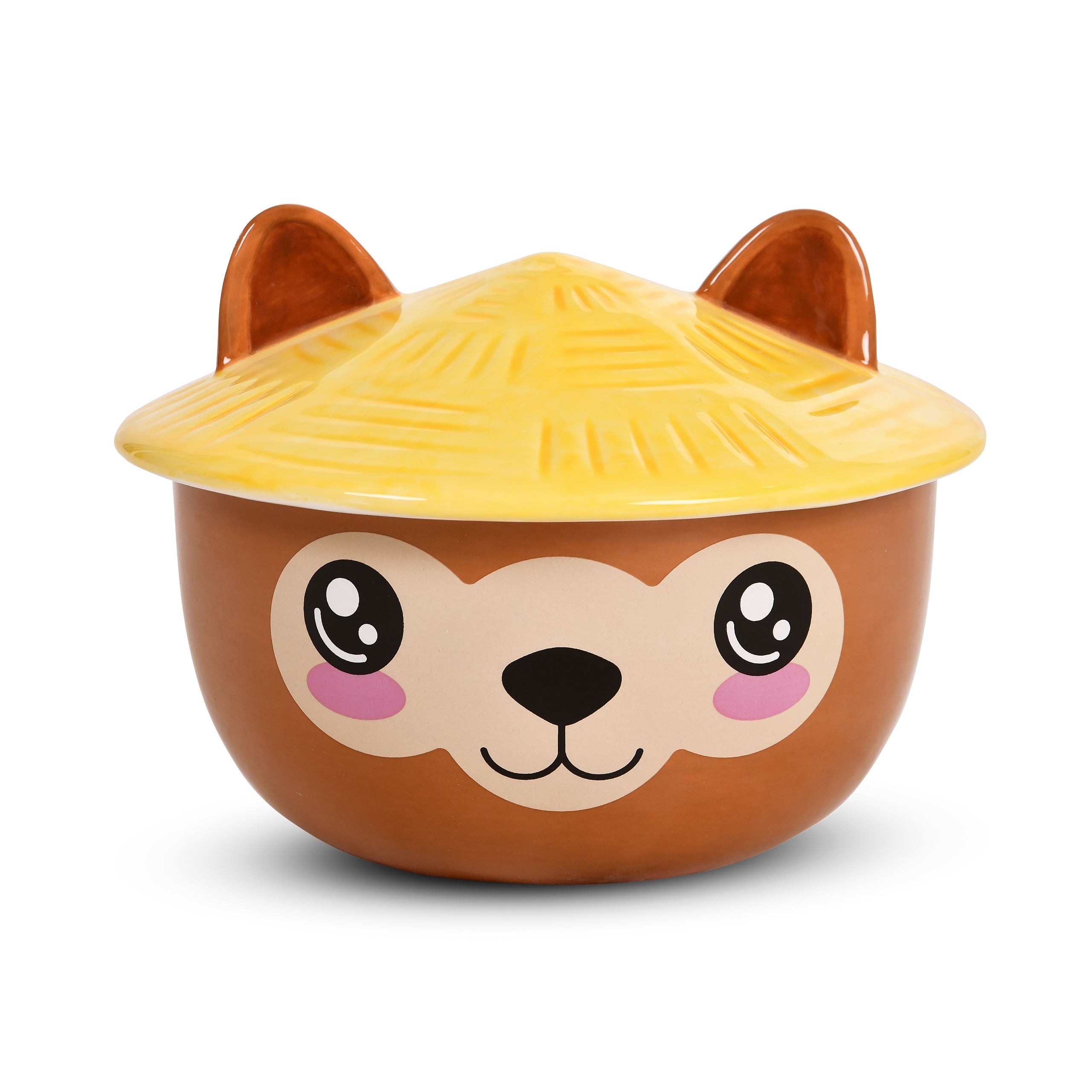 Zdjęcie produktu Miska Alpaka Kawaii z pokrywką dla fanów anime