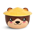 Zdjęcie produktu Miska Otter Kawaii z pokrywką dla fanów anime