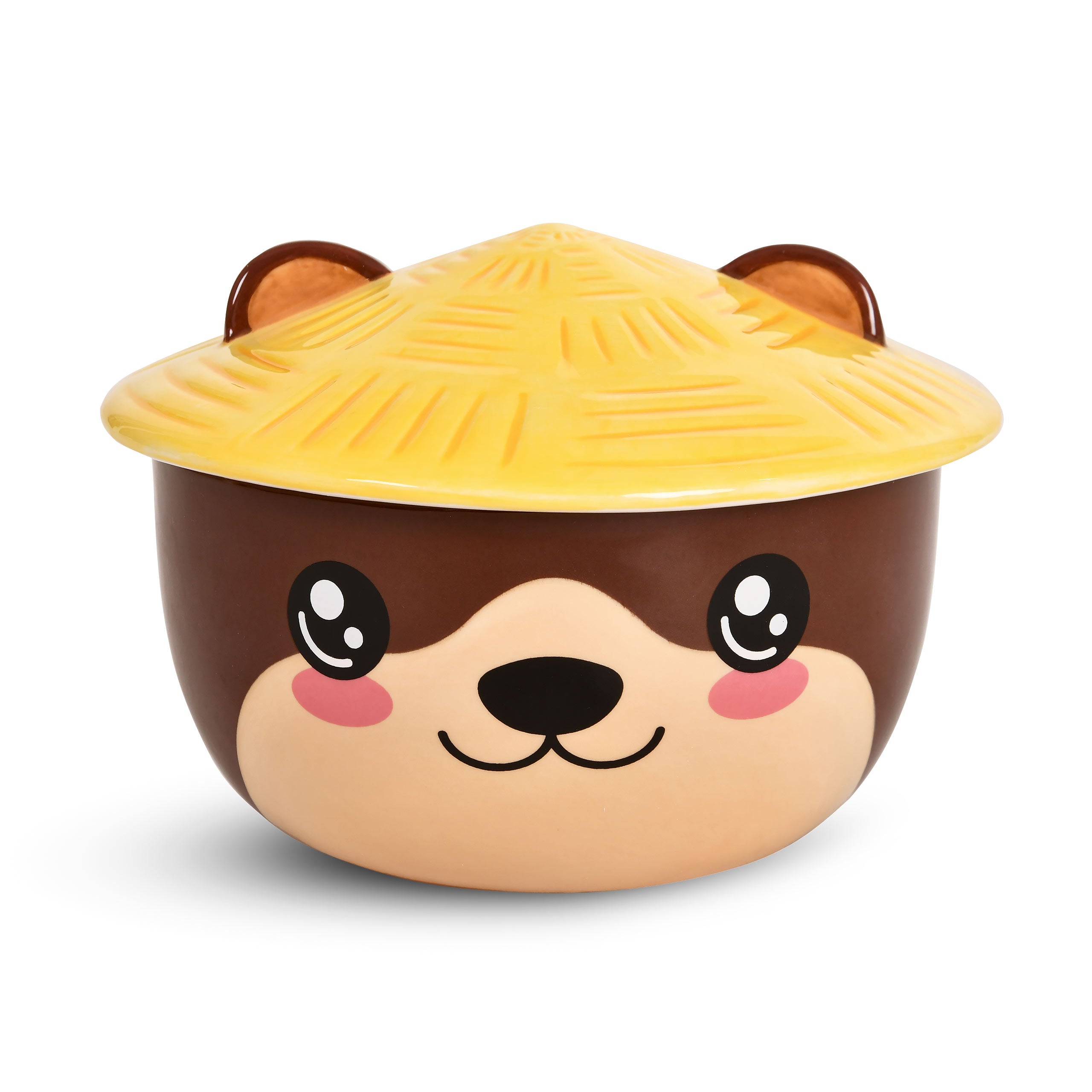 Zdjęcie produktu Miska Otter Kawaii z pokrywką dla fanów anime
