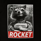 Zdjęcie produktu Rocket Raccoon Koszulka czarna - Marvel