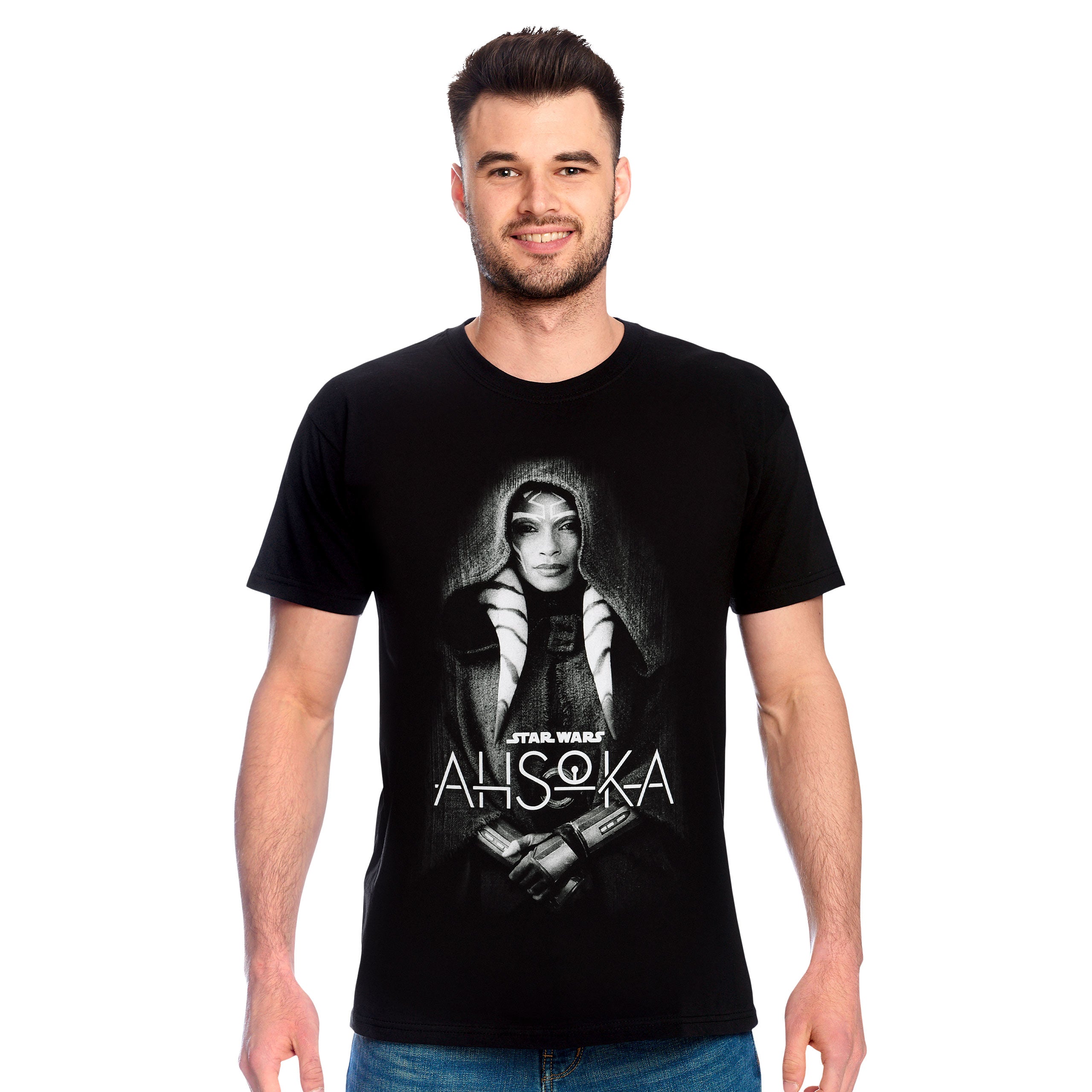 Zdjęcie produktu Czarna koszulka Ahsoka Tano Togruta - Star Wars