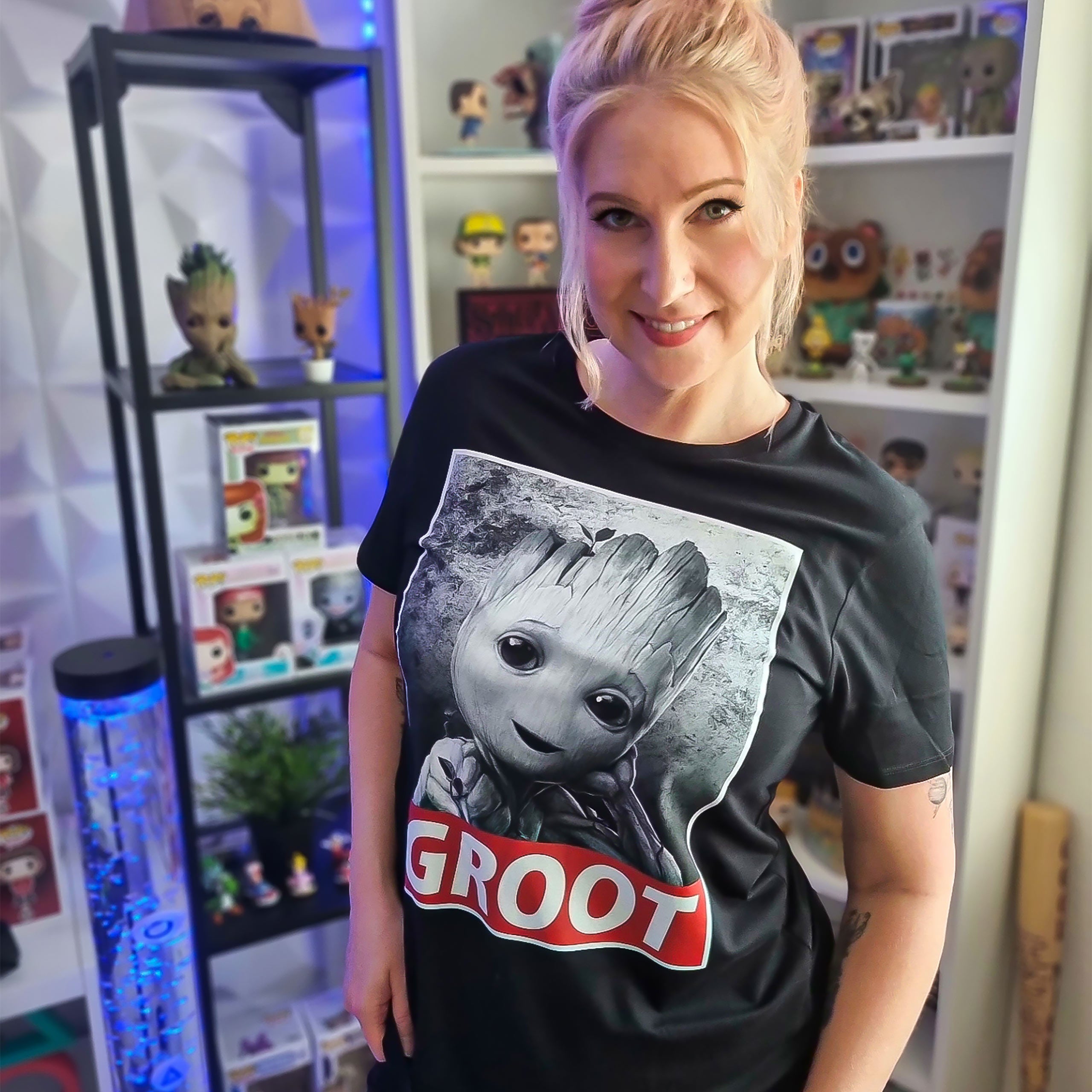 Product image Baby Groot T-Shirt black - Marvel