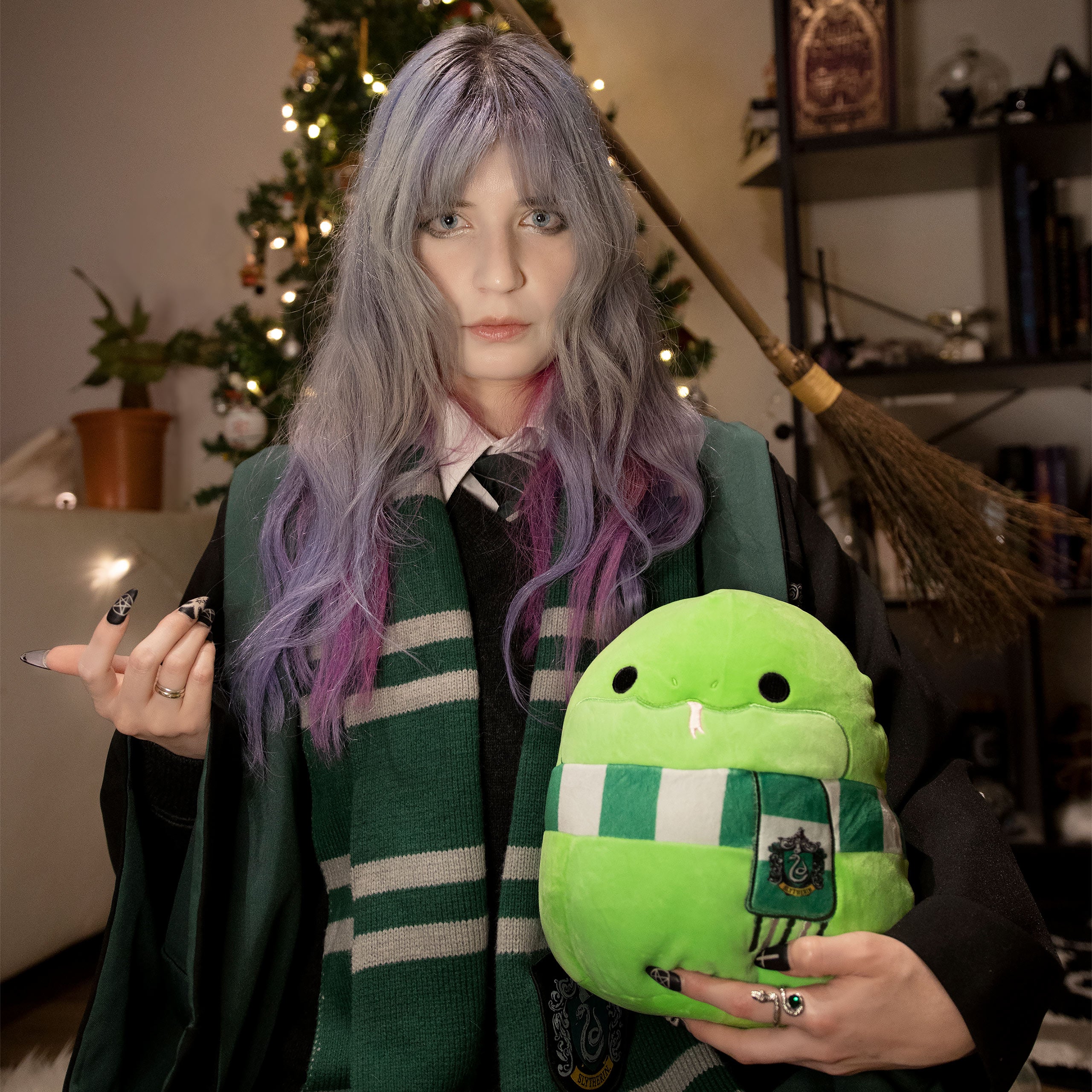 Zdjęcie produktu Harry Potter - Wąż Slytherin Squishmallows Pluszowa Figurka