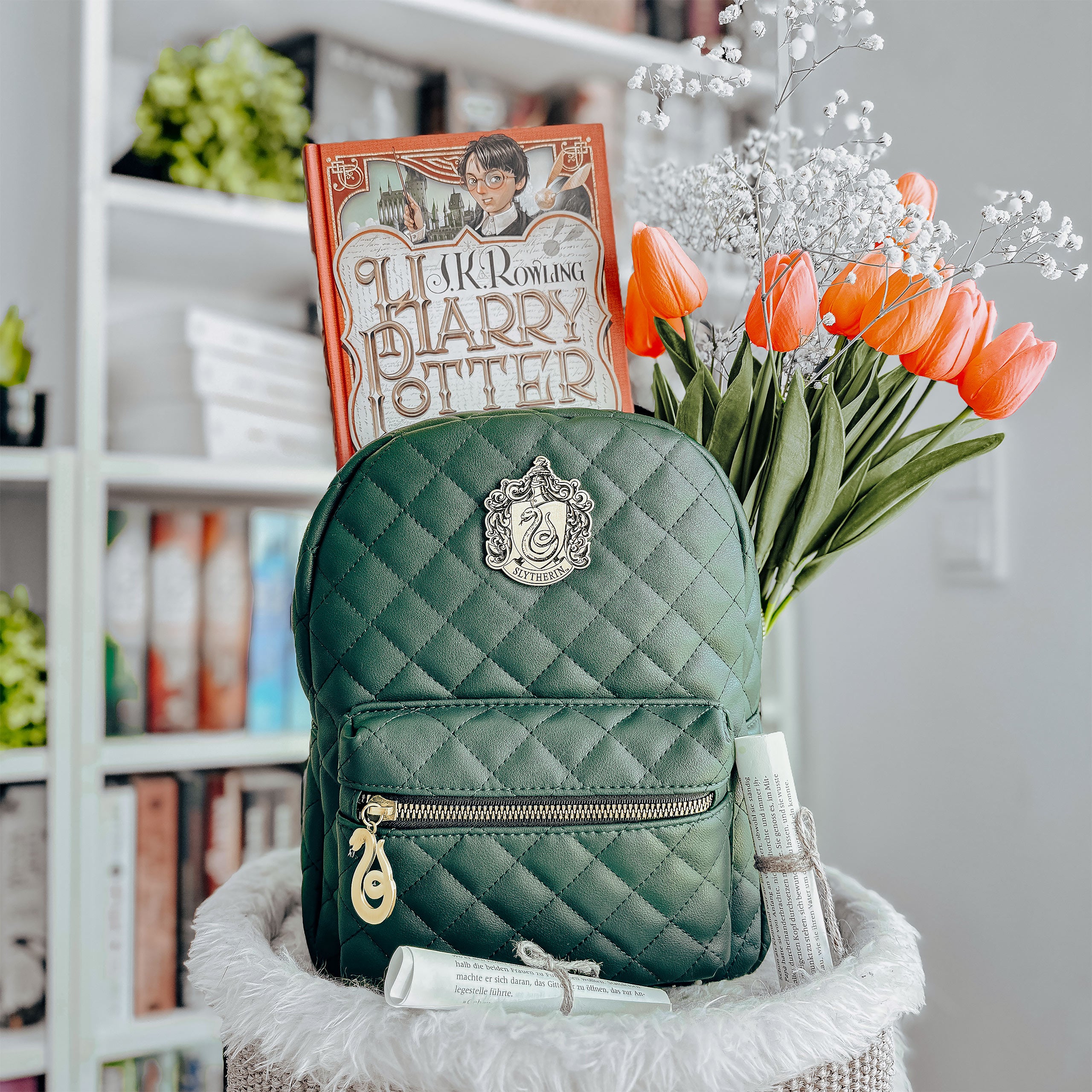 Zdjęcie produktu Mini plecak Slytherin - Harry Potter