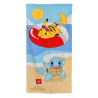 Zdjęcie produktu Pokemon - Ręcznik kąpielowy Pikachu i Squirtle