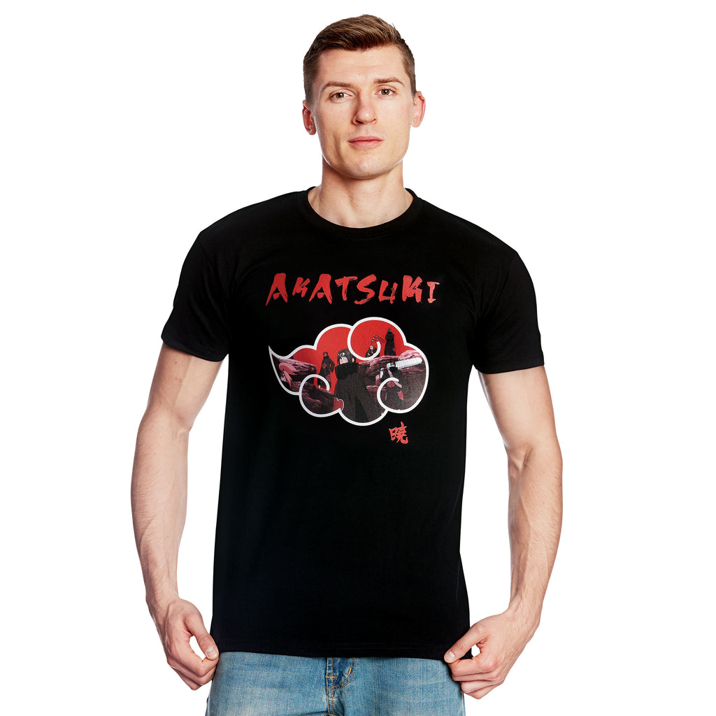 Zdjęcie produktu Czarna koszulka Akatsuki - Naruto Shippuden