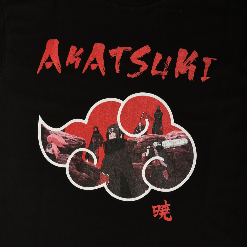Zdjęcie produktu Czarna koszulka Akatsuki - Naruto Shippuden