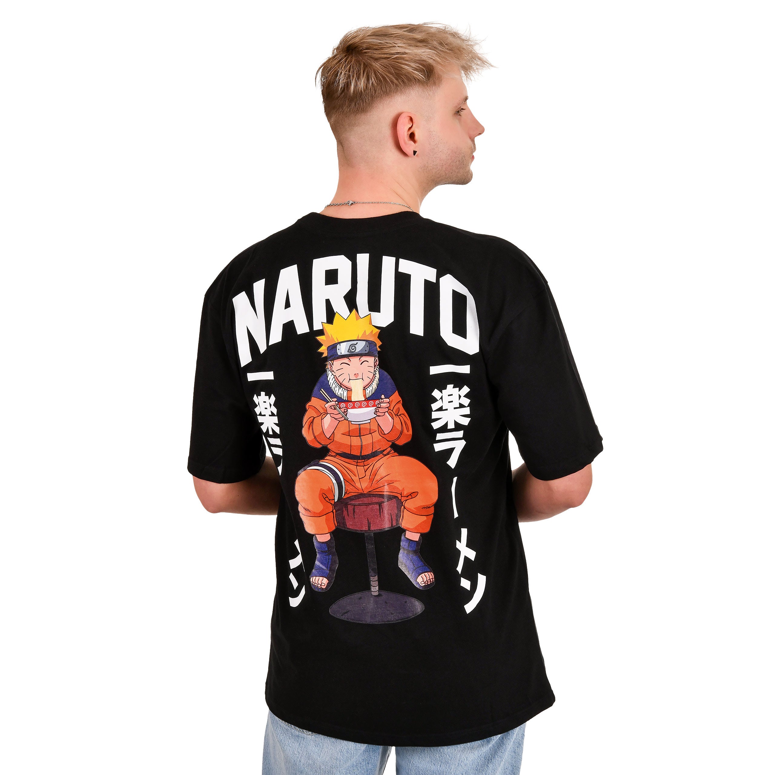 Zdjęcie produktu Naruto - Ichiraku Ramen Oversize T-Shirt czarne