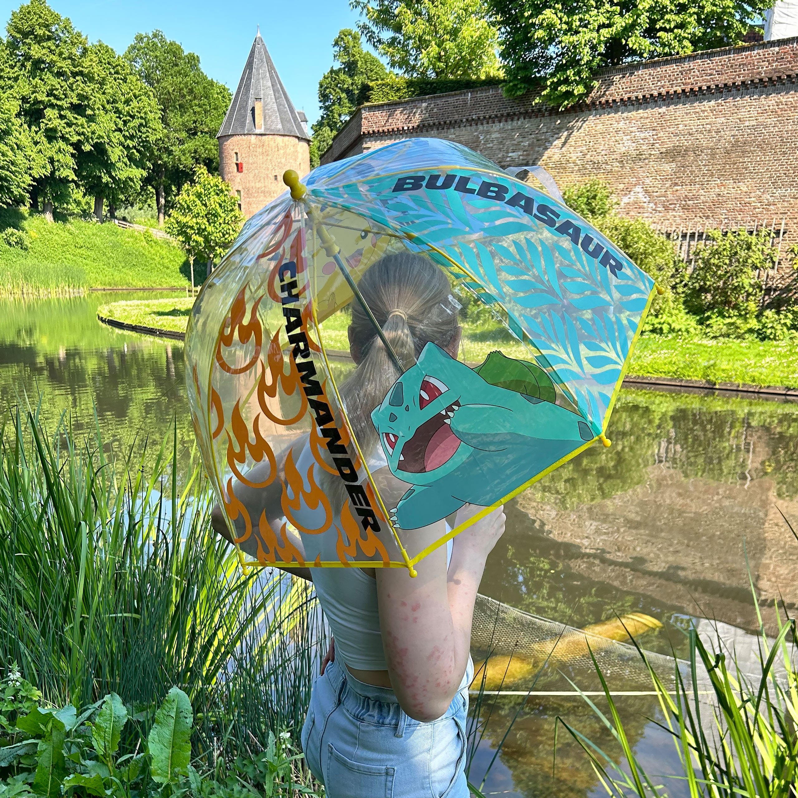 Zdjęcie produktu Pokemon - Parasol z postaciami dla dzieci