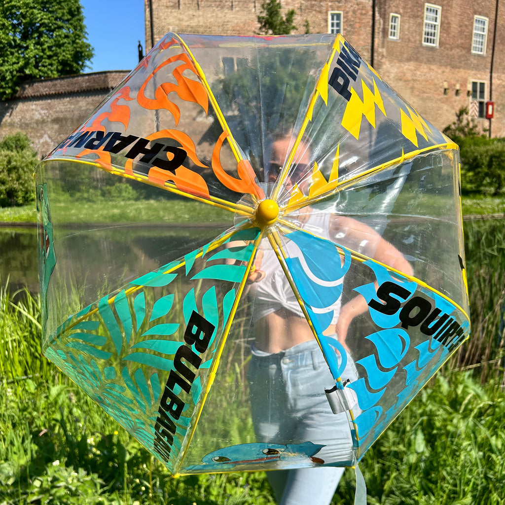 Zdjęcie produktu Pokemon - Parasol z postaciami dla dzieci
