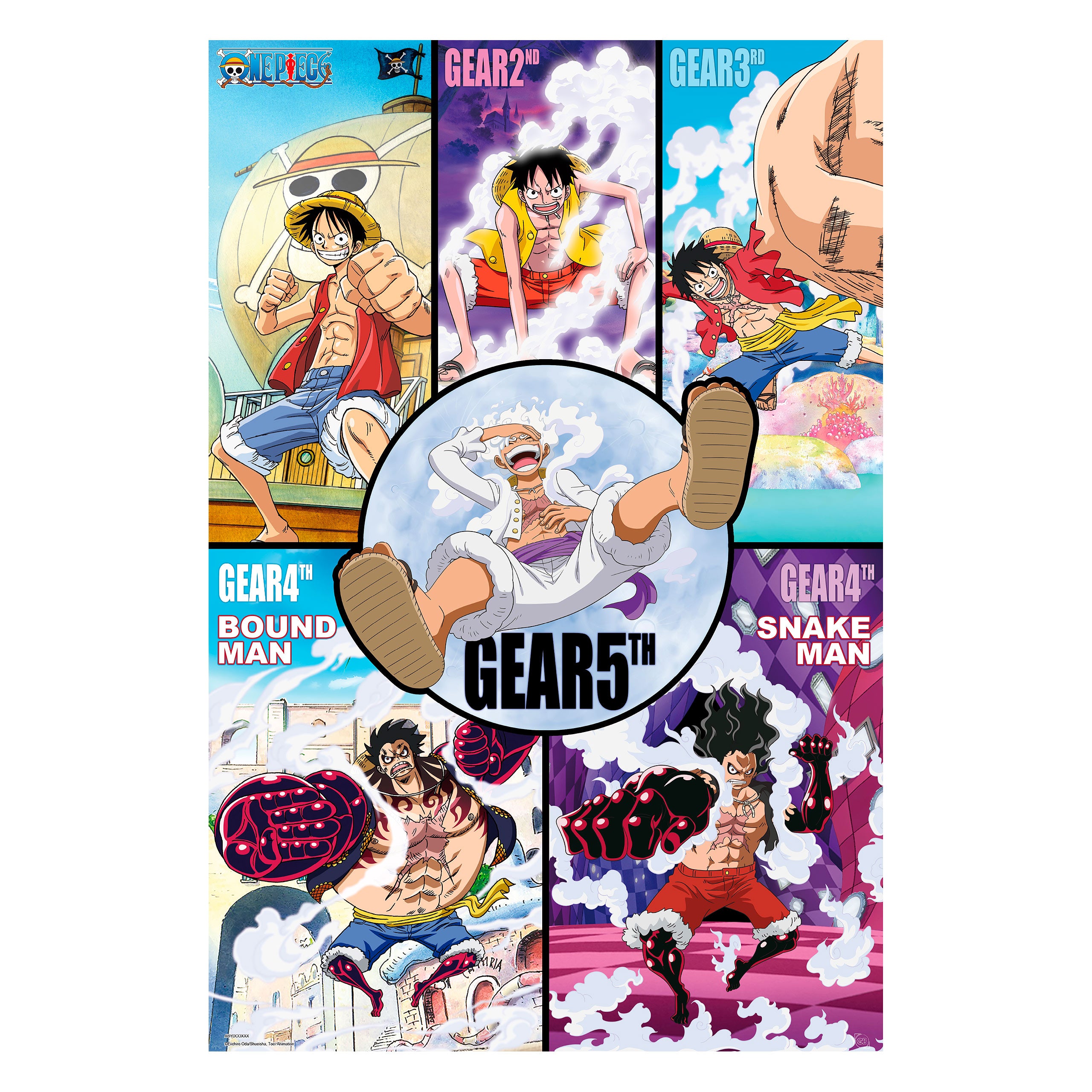 Zdjęcie produktu One Piece: Gear 5 - Transformacja Monkey D. Luffy Maxi Plakat