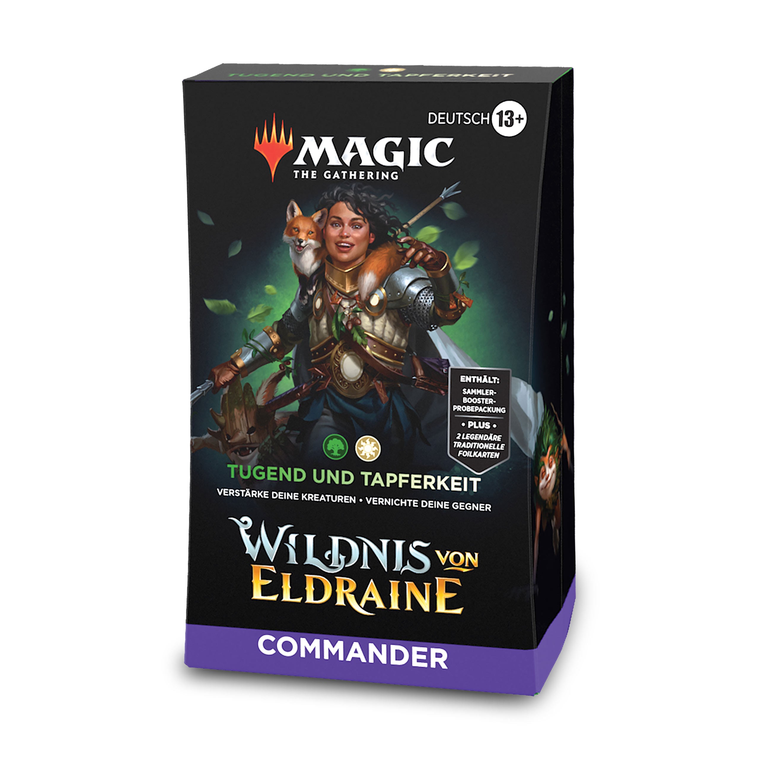 Zdjęcie produktu Dzicz Eldraine - Talia i Odwaga - Talia Commander - Magic The Gathering