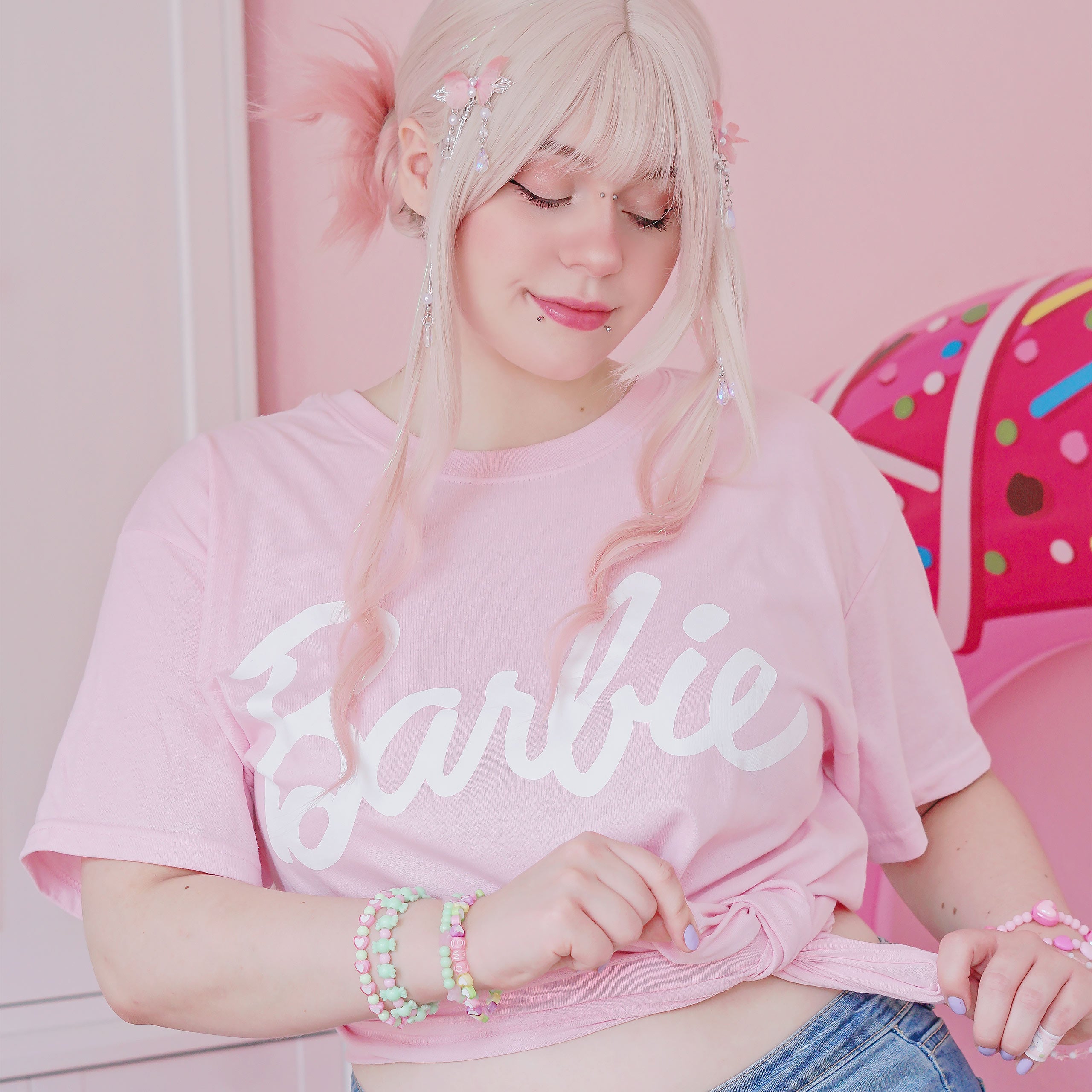 Zdjęcie produktu Barbie - Logo T-Shirt różowe