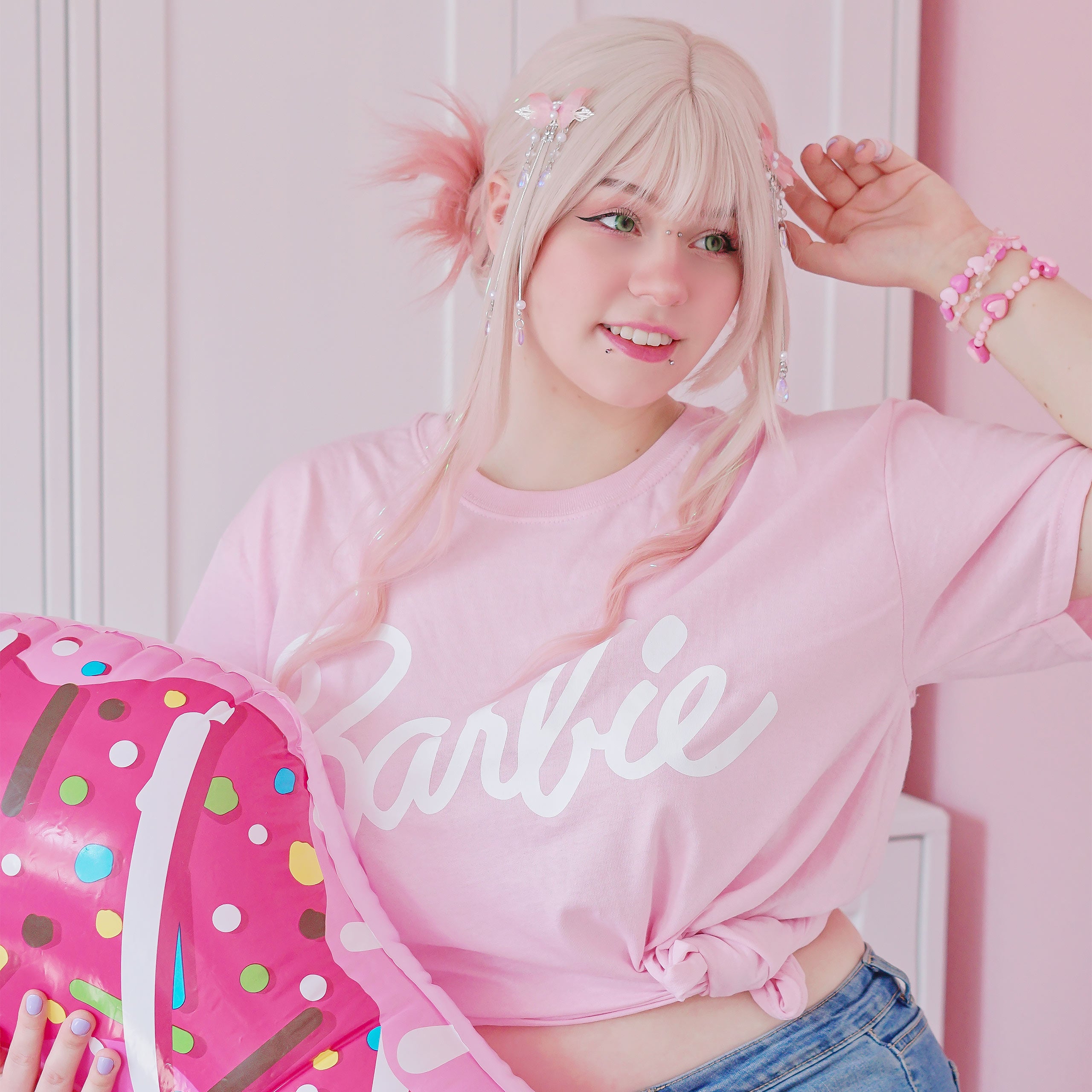 Zdjęcie produktu Barbie - Logo T-Shirt różowe