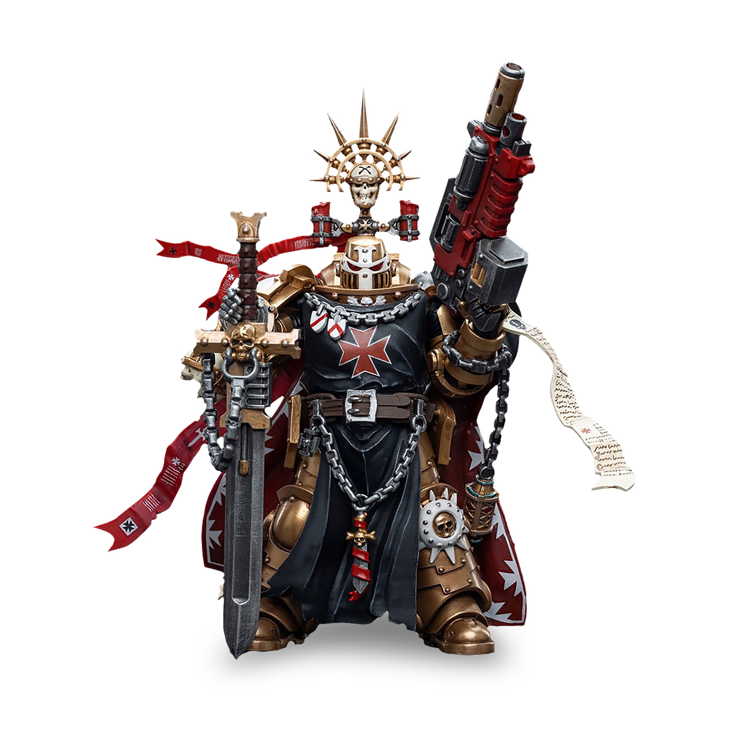 Zdjęcie produktu Warhammer 40k - Black Templars High Marshal Helbrecht Figurka Akcji 1:18