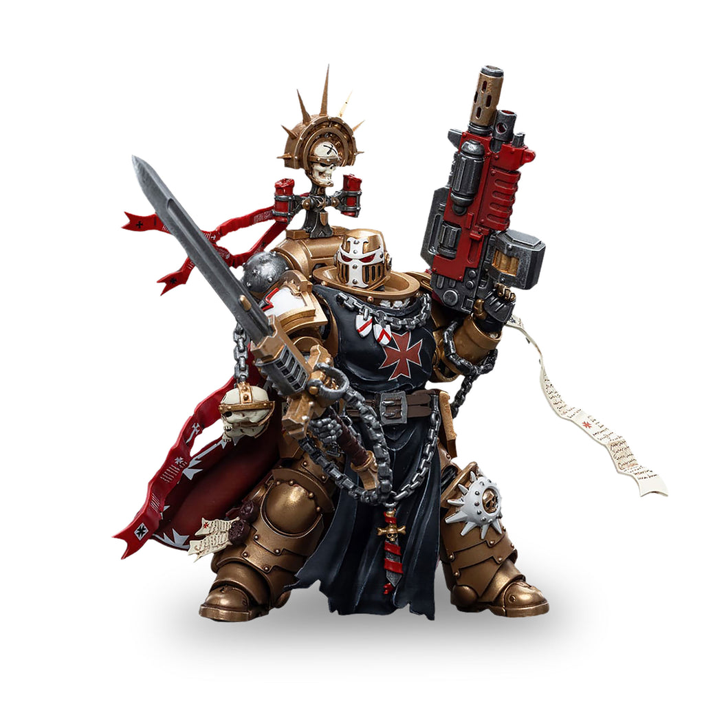 Zdjęcie produktu Warhammer 40k - Black Templars High Marshal Helbrecht Figurka Akcji 1:18